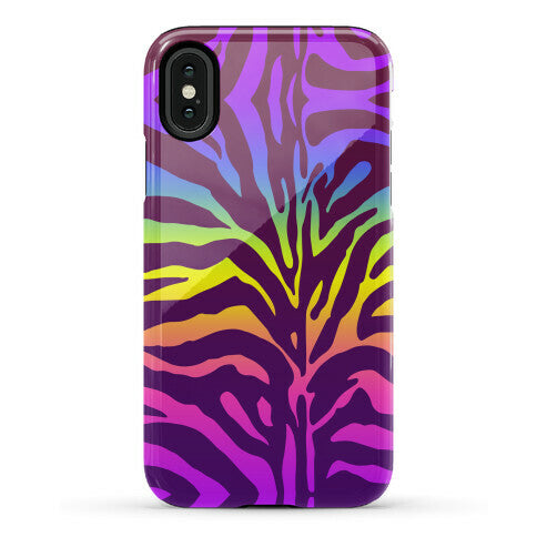 Rainbow Zebra Phone Case
